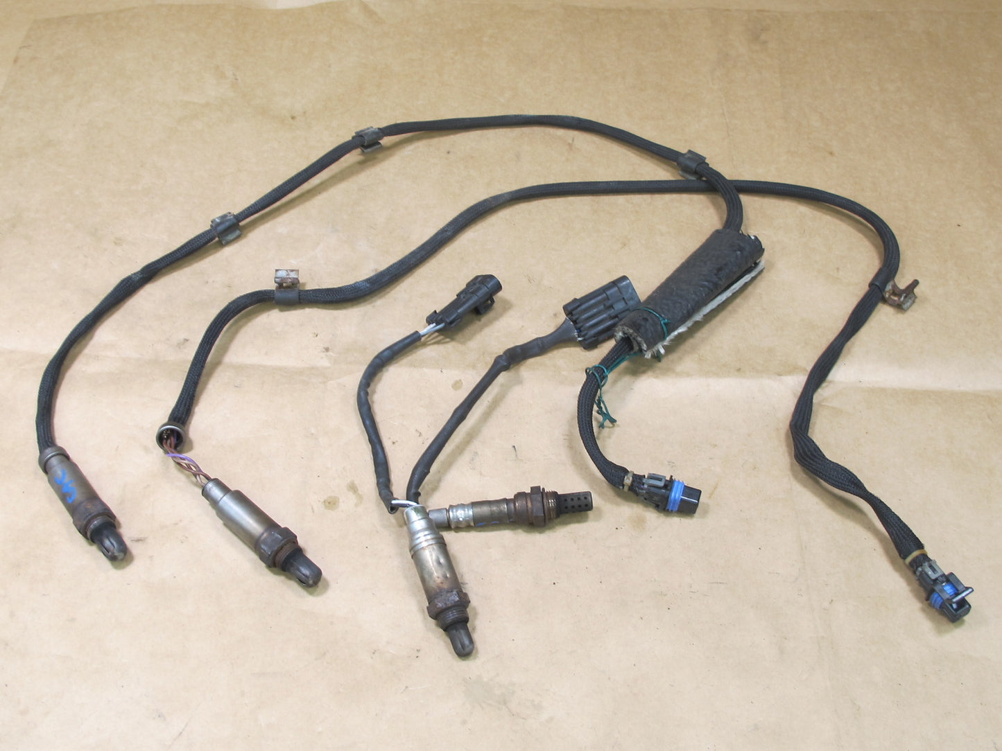 1999 CHEVROLET CORVETTE C5 SET OF 4 OXYGEN O2 LAMBDA SENSOR OEM