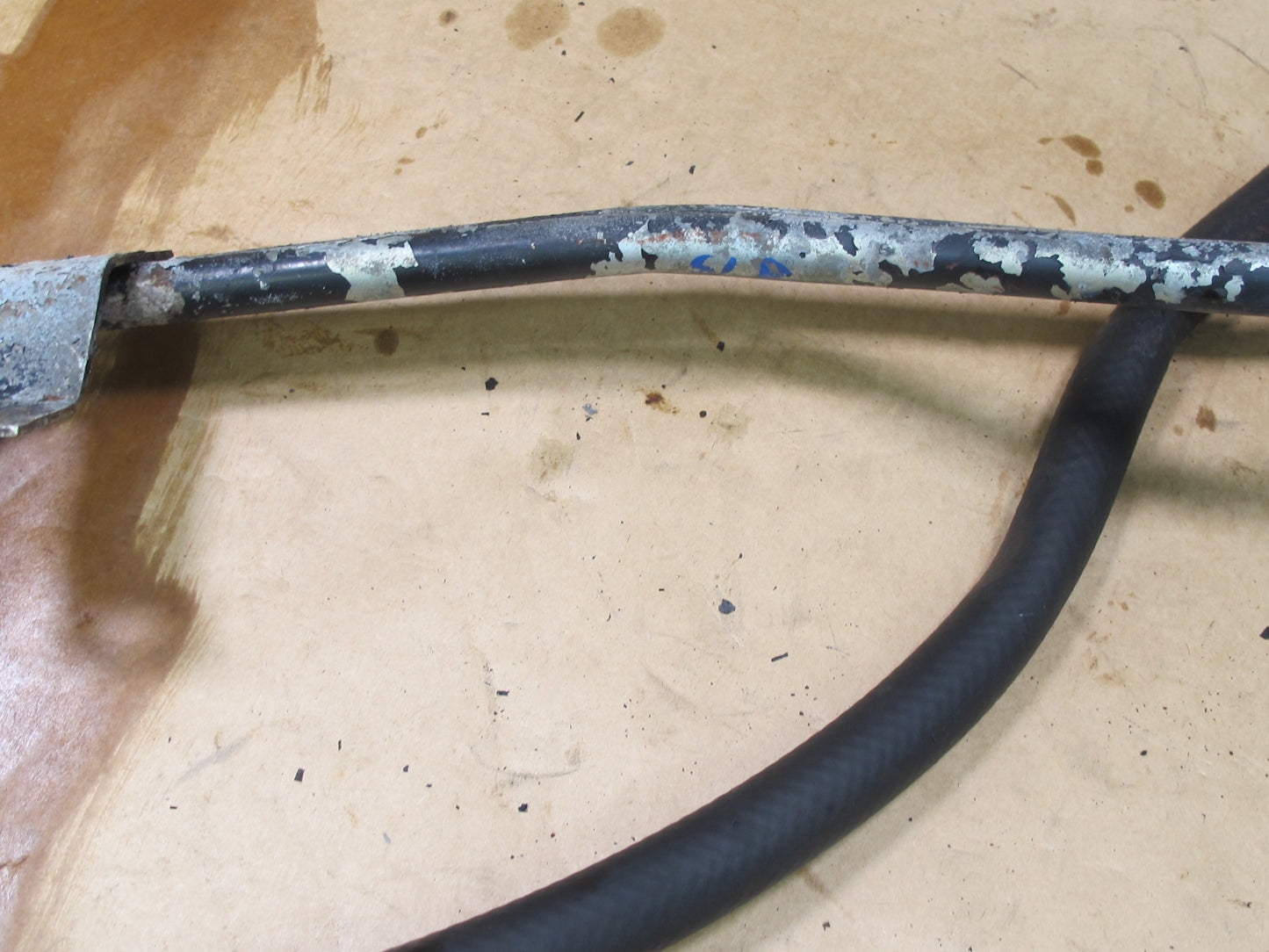 73-85 MERCEDES R107 POWER STEERING OIL COOLING HOSE PIPE LINE OEM