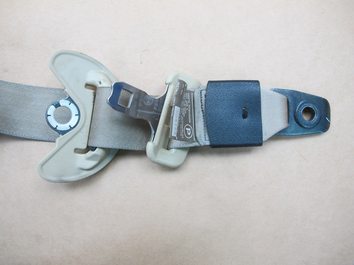 07-12 LEXUS LS460 LS600HL FRONT RIGHT & LEFT SIDE SEATBELT RETRACTOR SET OEM