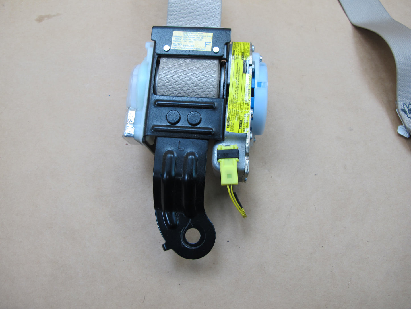07-12 LEXUS LS460 LS600HL REAR RIGHT CENTER LEFT SIDE SEATBELT RETRACTOR SET OEM