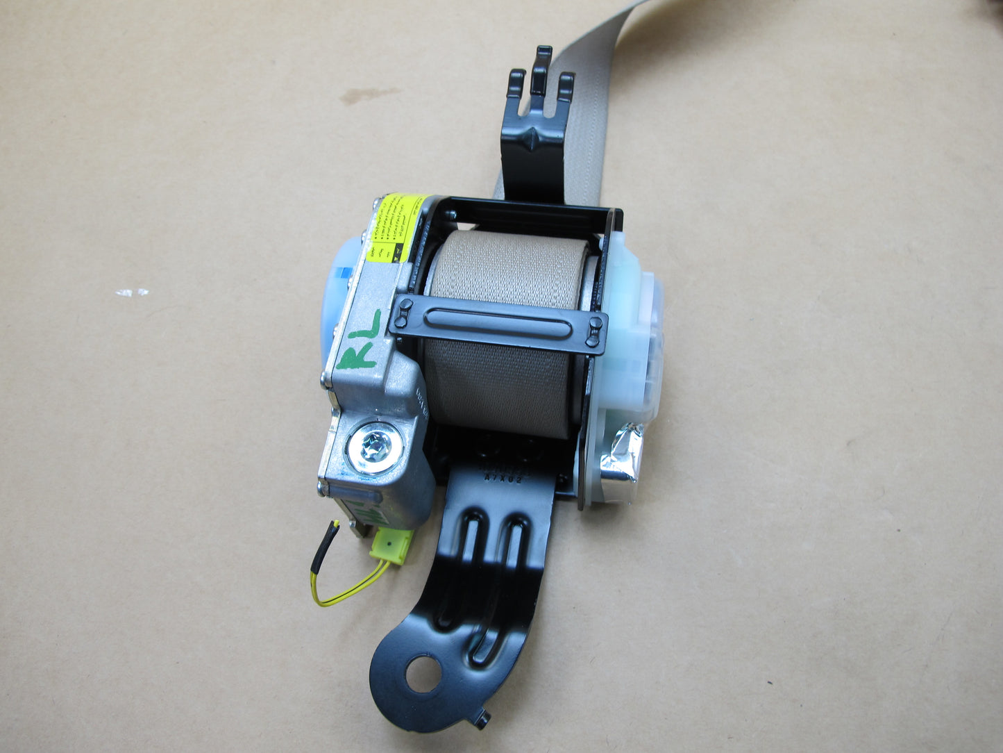 07-12 LEXUS LS460 LS600HL REAR RIGHT CENTER LEFT SIDE SEATBELT RETRACTOR SET OEM
