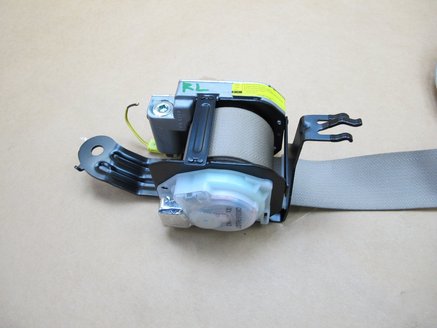 07-12 LEXUS LS460 LS600HL REAR RIGHT CENTER LEFT SIDE SEATBELT RETRACTOR SET OEM
