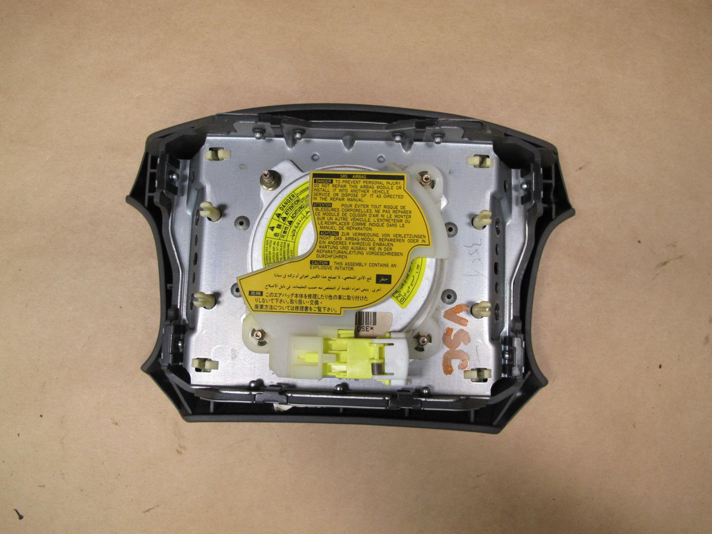 92-00 LEXUS SC300 FRONT LEFT DRIVER SIDE STEERING WHEEL SRS AIRBAG OEM