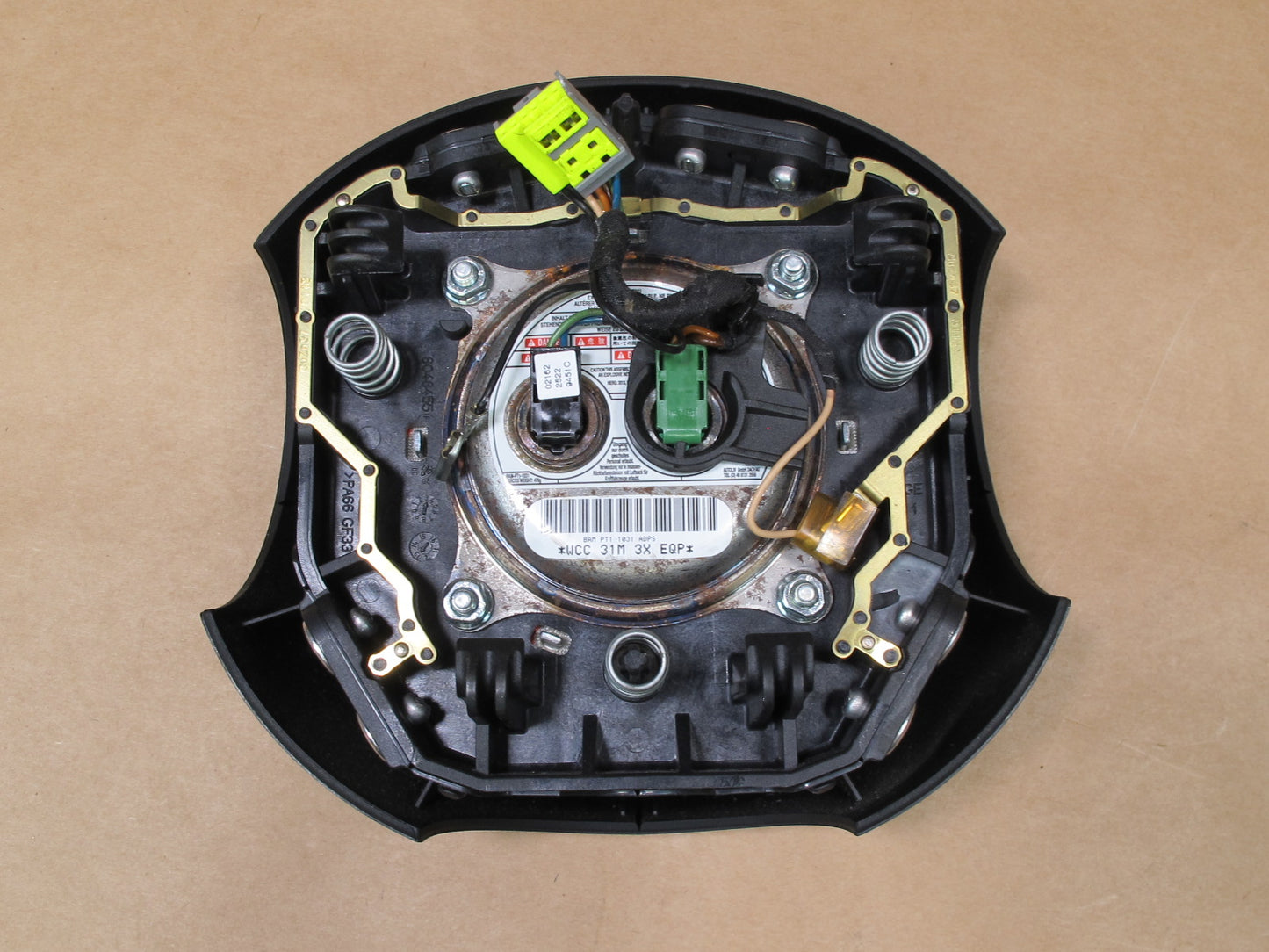 11-13 MINI COOPER R55 R56 FRONT LEFT DRIVER SIDE STEERING WHEEL SRS AIRBAG OEM