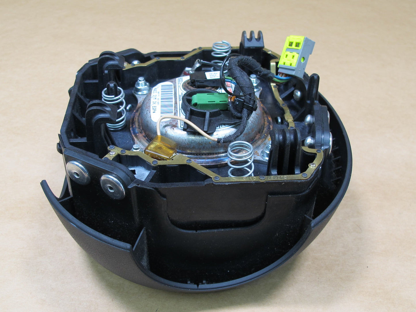 11-13 MINI COOPER R55 R56 FRONT LEFT DRIVER SIDE STEERING WHEEL SRS AIRBAG OEM