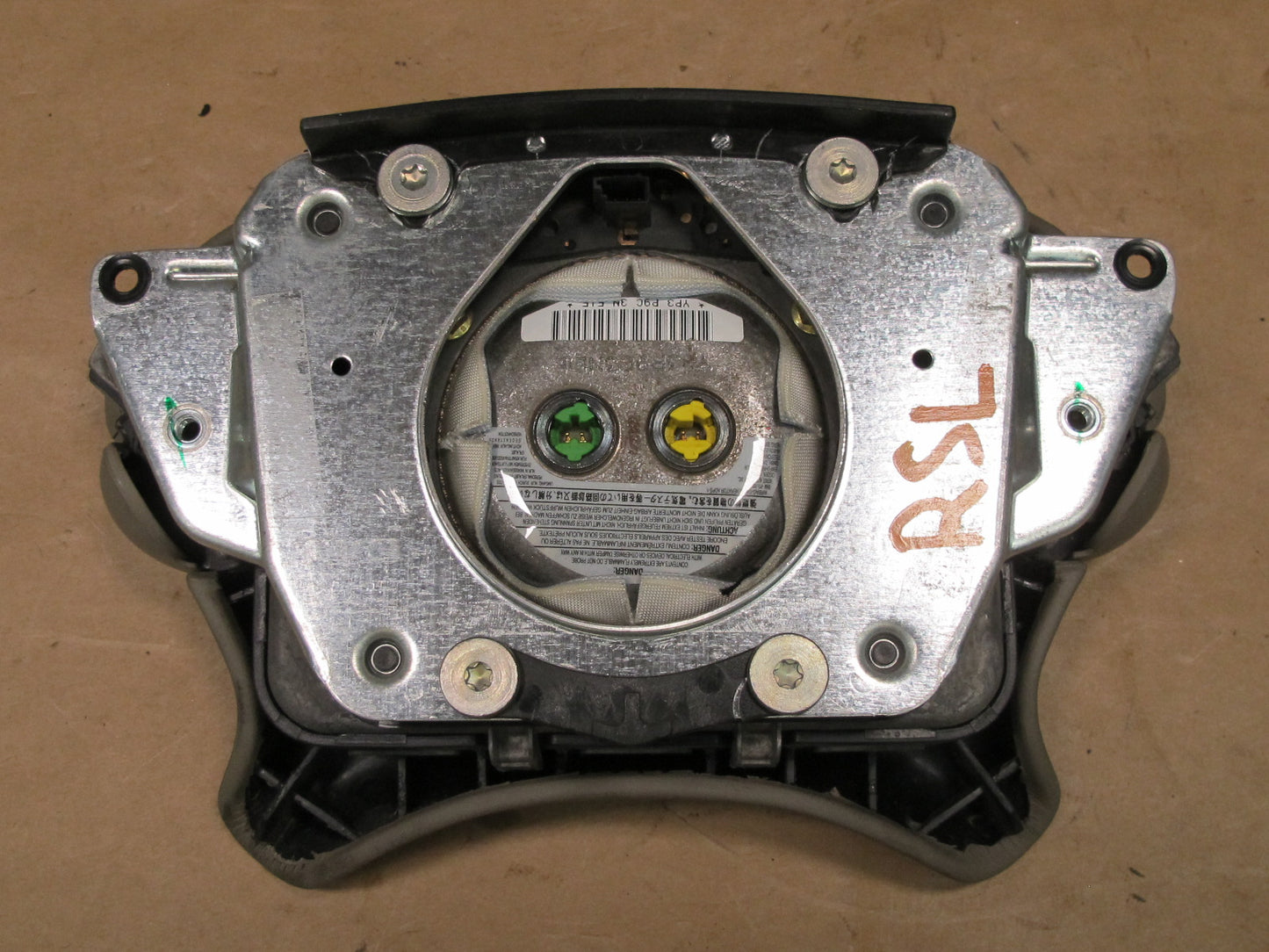 03-06 MERCEDES R230 SL500 FRONT LEFT DRIVER SIDE STEERING WHEEL SRS AIRBAG OEM