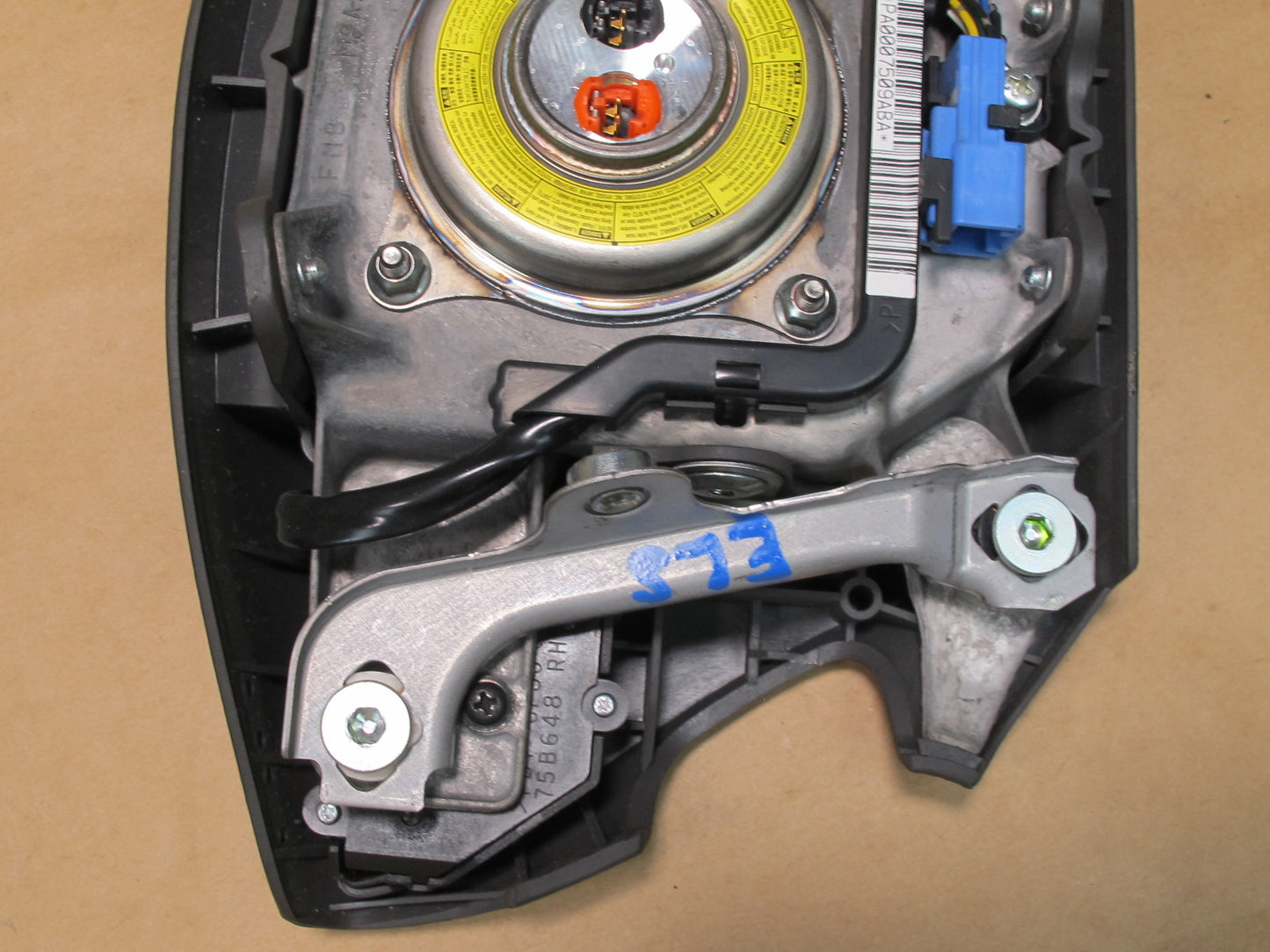 07-12 LEXUS LS460 FRONT LEFT DRIVER SIDE STEERING WHEEL SRS AIRBAG OEM