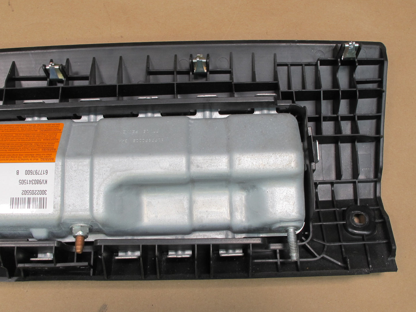 11-16 MINI R60 COUNTRYMAN FRONT RIGHT PASSENGER SIDE UNDER DASH KNEE SRS AIRBAG OEM