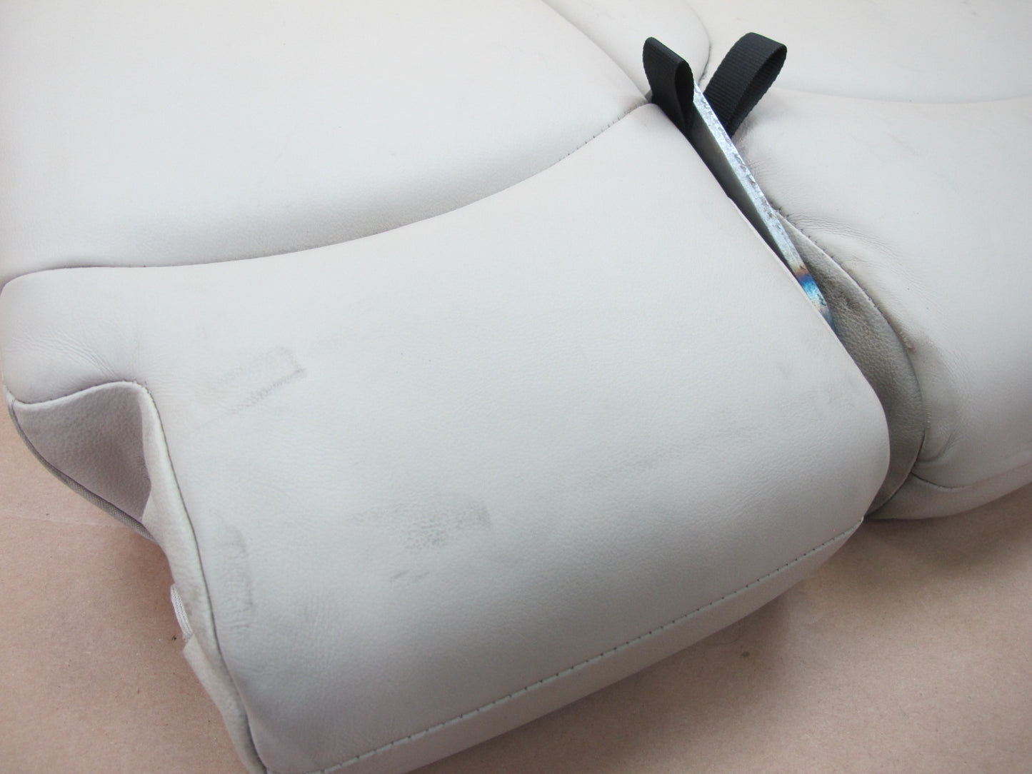 11-16 MINI COOPER S R60 COUNTRYMAN REAR LEFT SEAT UPPER LEATHER CUSHION OEM