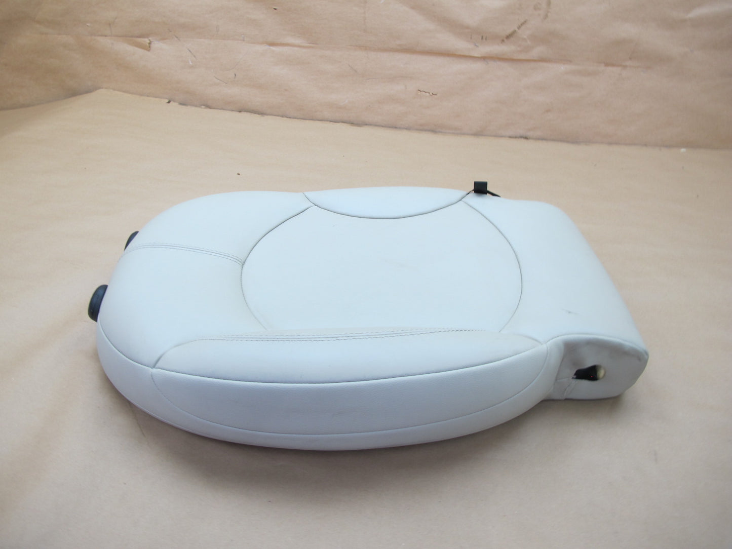 11-16 MINI COOPER R60 COUNTRYMAN REAR RIGHT SEAT UPPER LEATHER CUSHION OEM