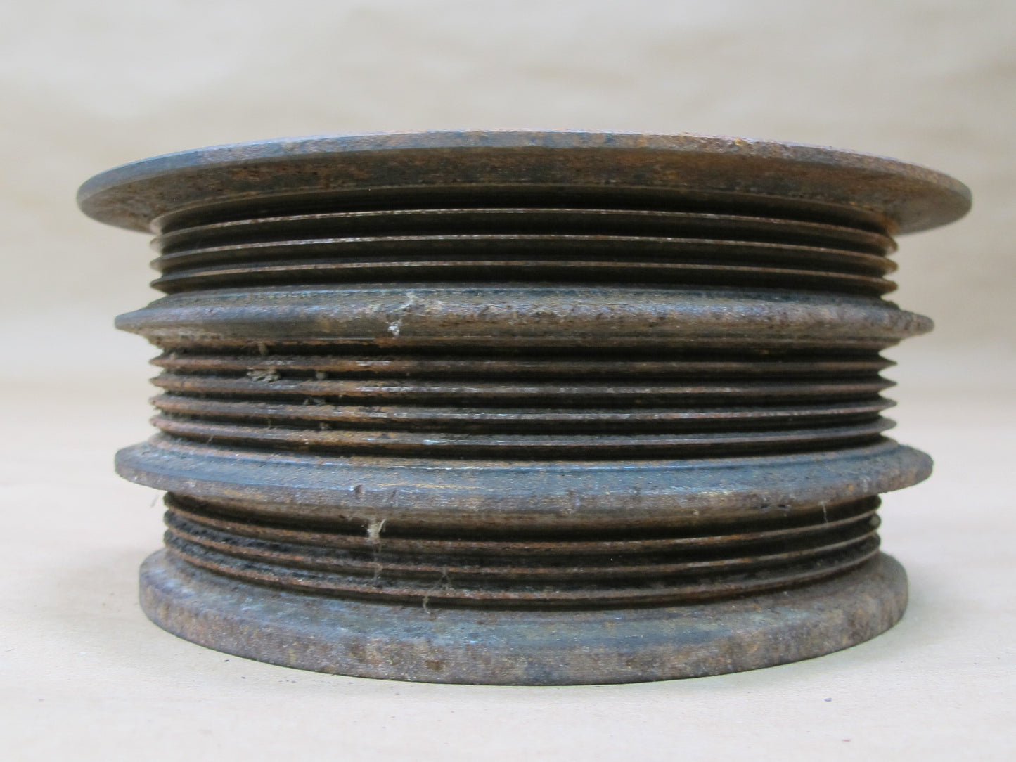 86-92 Toyota Supra MK3 Harmonic Balancer AC & Water Pump Pulley w Bracket OEM