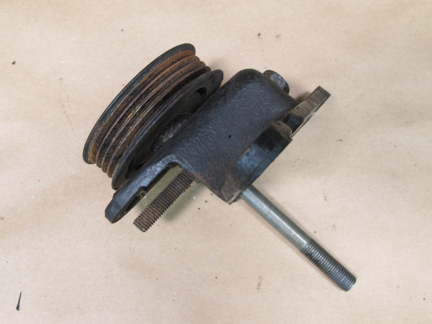 86-92 Toyota Supra MK3 Harmonic Balancer AC & Water Pump Pulley w Bracket OEM