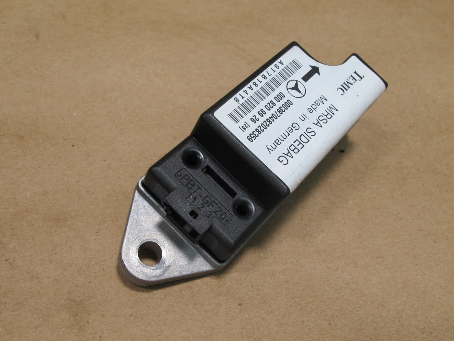 96-02 MERCEDES R129 SL-CLASS SAFETY CRASH IMPACT SRS AIRBAG SENSOR 2PCS OEM