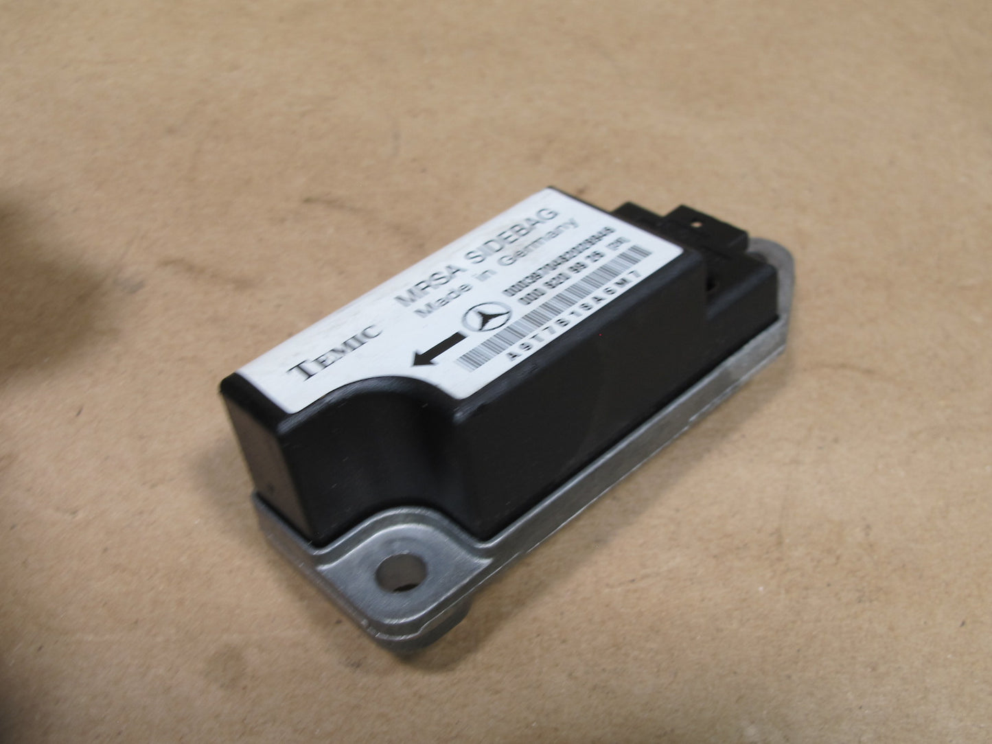 96-02 MERCEDES R129 SL-CLASS SAFETY CRASH IMPACT SRS AIRBAG SENSOR 2PCS OEM