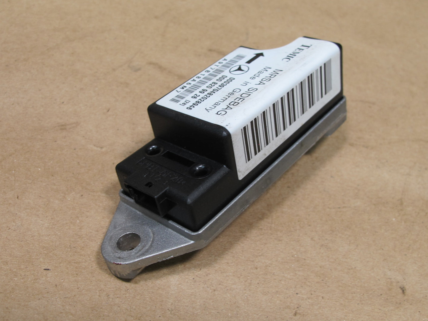 96-02 MERCEDES R129 SL-CLASS SAFETY CRASH IMPACT SRS AIRBAG SENSOR 2PCS OEM