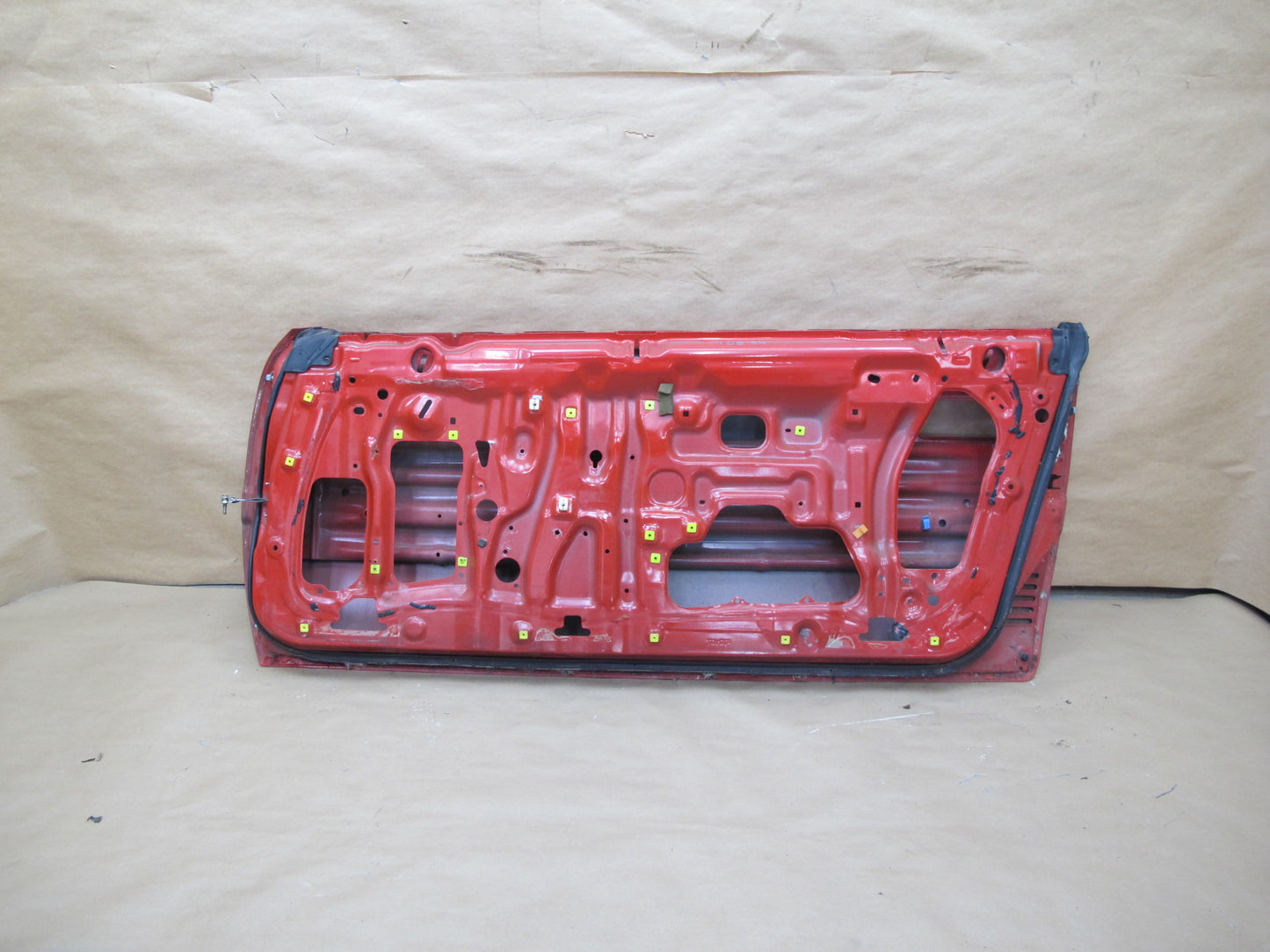 87-92 Toyota Supra MK3 Turbo Right Passenger Door Shell Panel RED OEM
