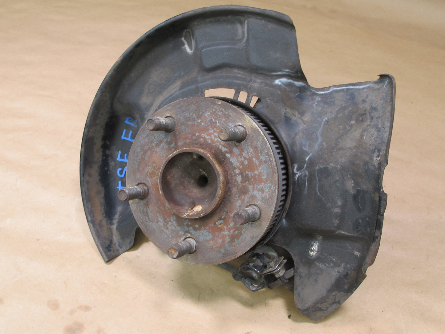 86-90 Toyota Supra MK3 ABS Front Right Spindle Knuckle Wheel Hub Bearing OEM