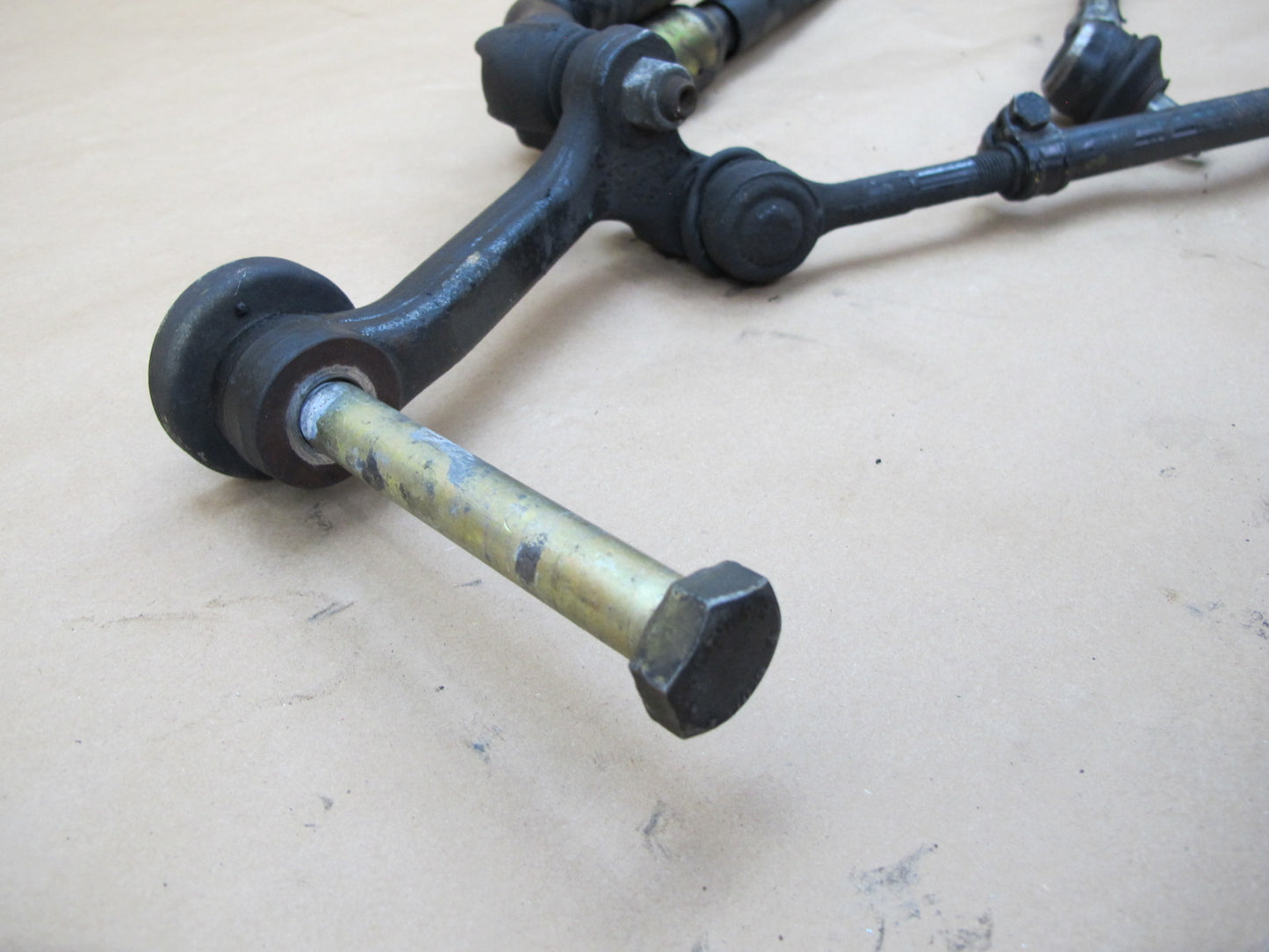 94-02 MERCEDES R129 SL-CLASS POWER STEERING RACK GEAR LINKAGE W GEARBOX OEM