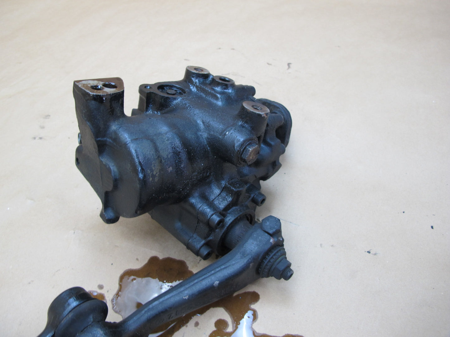 94-02 MERCEDES R129 SL-CLASS POWER STEERING RACK GEAR LINKAGE W GEARBOX OEM