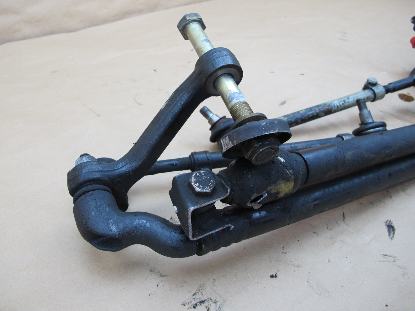 94-02 MERCEDES R129 SL-CLASS POWER STEERING RACK GEAR LINKAGE W GEARBOX OEM