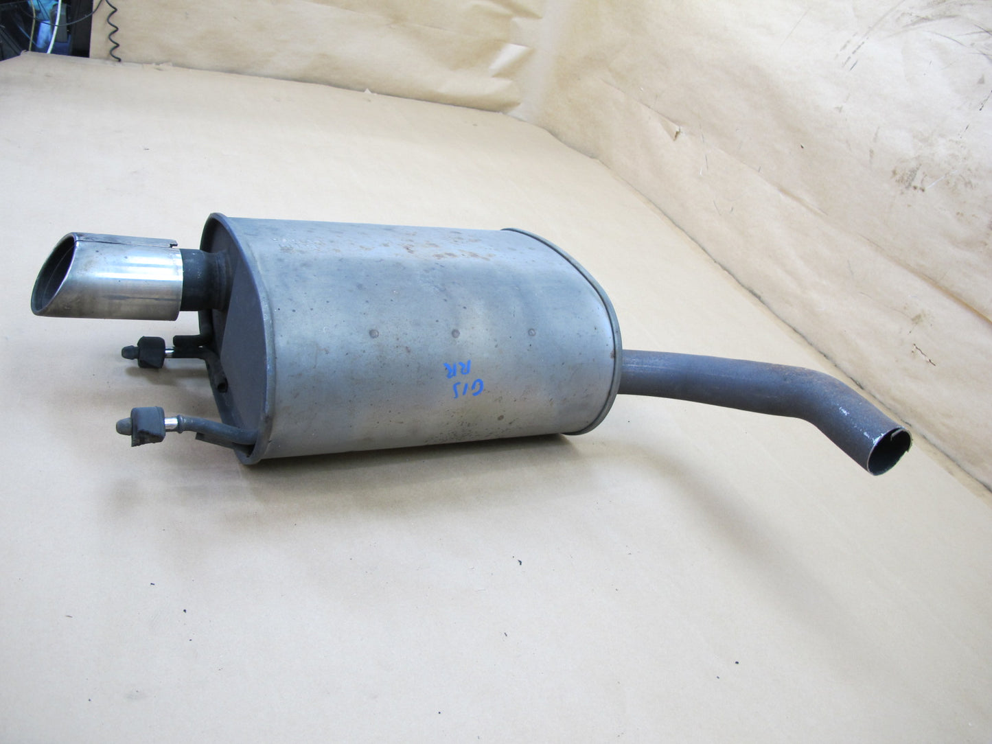 10-15 LEXUS IS250 IS350 REAR RIGHT PASSENGER SIDE EXHAUST MUFFLER OEM