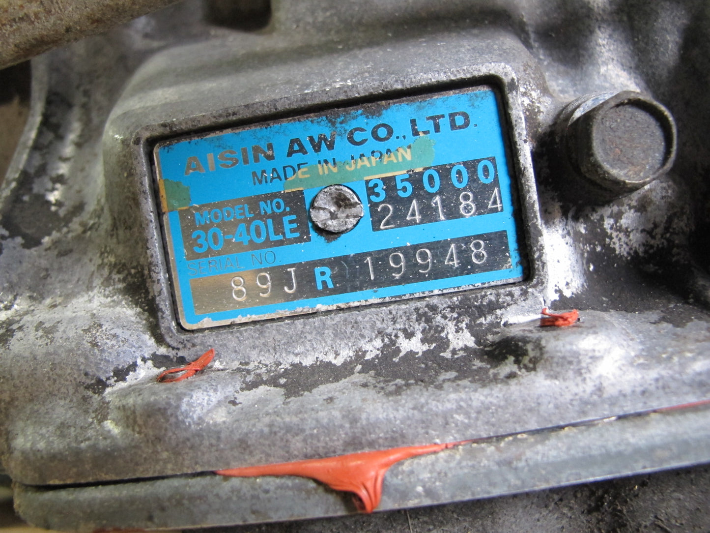 89-92 Toyota Supra MK3 7MGTE A340E AT Automatic Transmission 131K Miles OEM