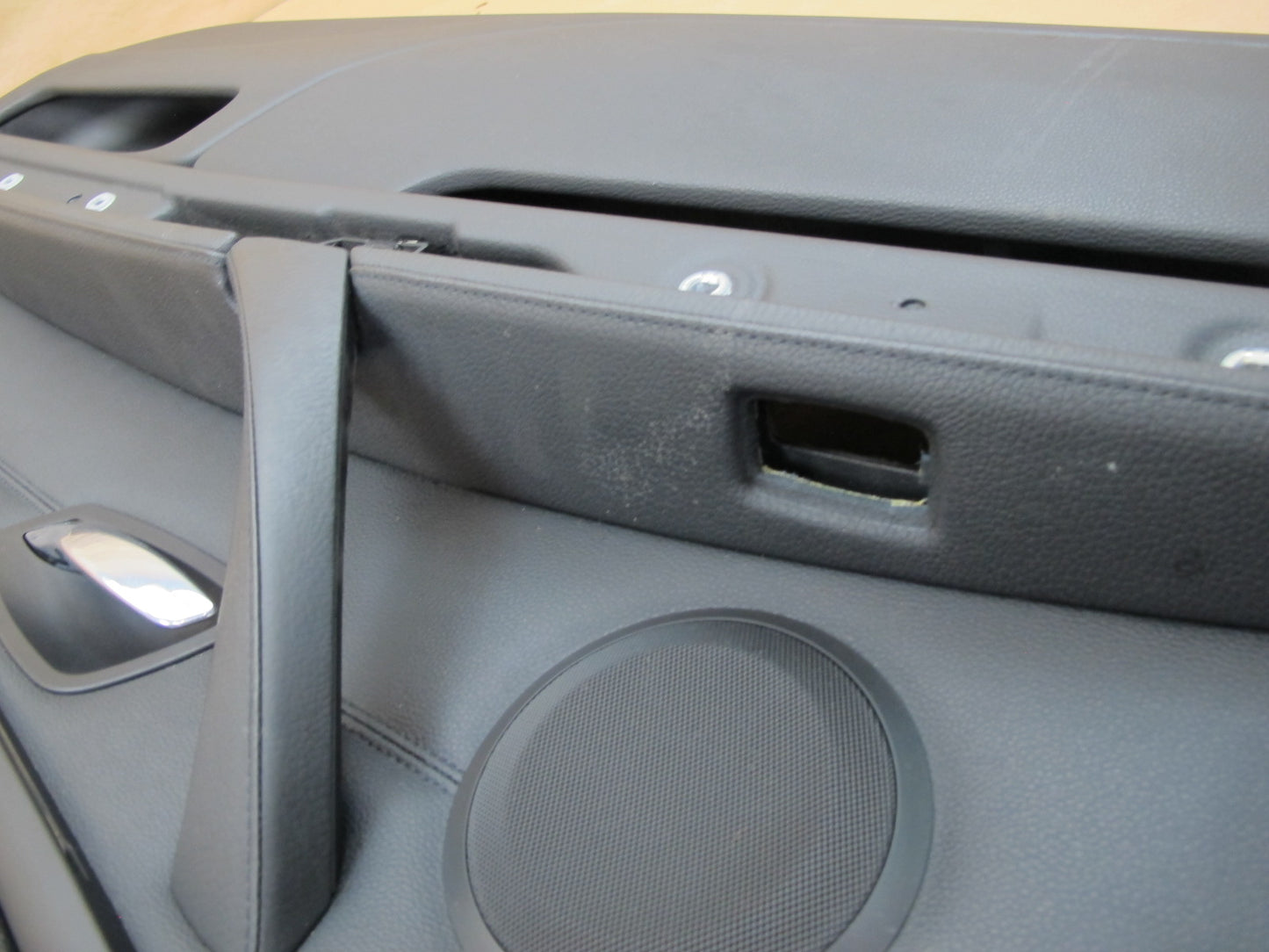 07-13 BMW E92 E93 Coupe Convertible Set Of 2 Door Interior Trim Panel OEM