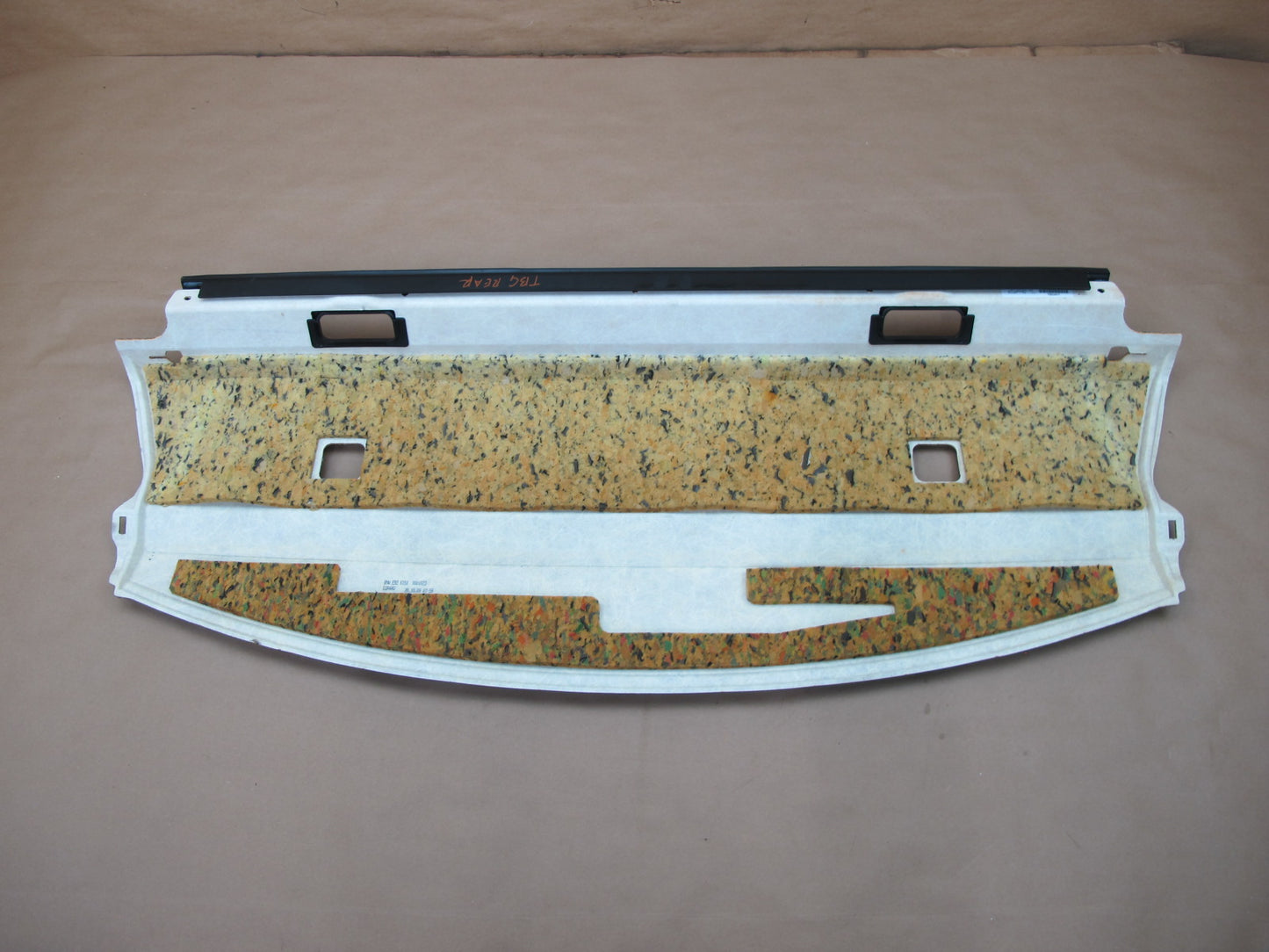 07-13 BMW E92 Coupe Rear Parcel Shelf Deck Trim Panel OEM