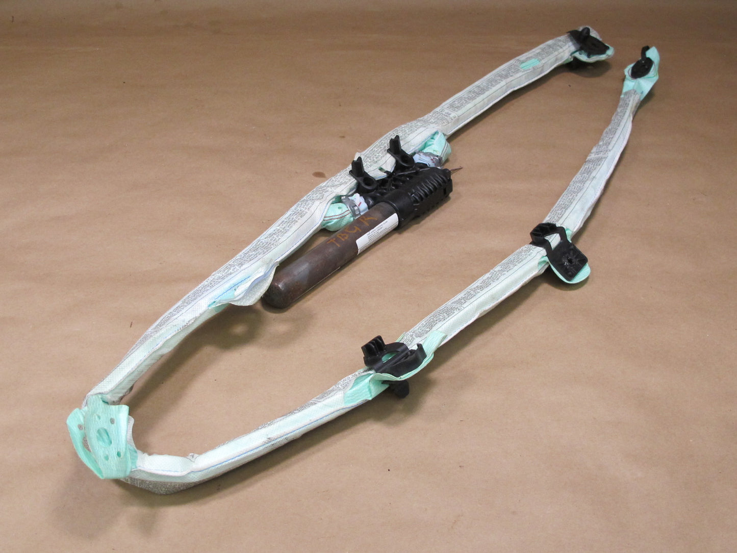 07-13 BMW E92 3-SERIES FRONT RIGHT PASSENGER SIDE ROOF CURTAIN SRS AIRBAG 7118312 OEM