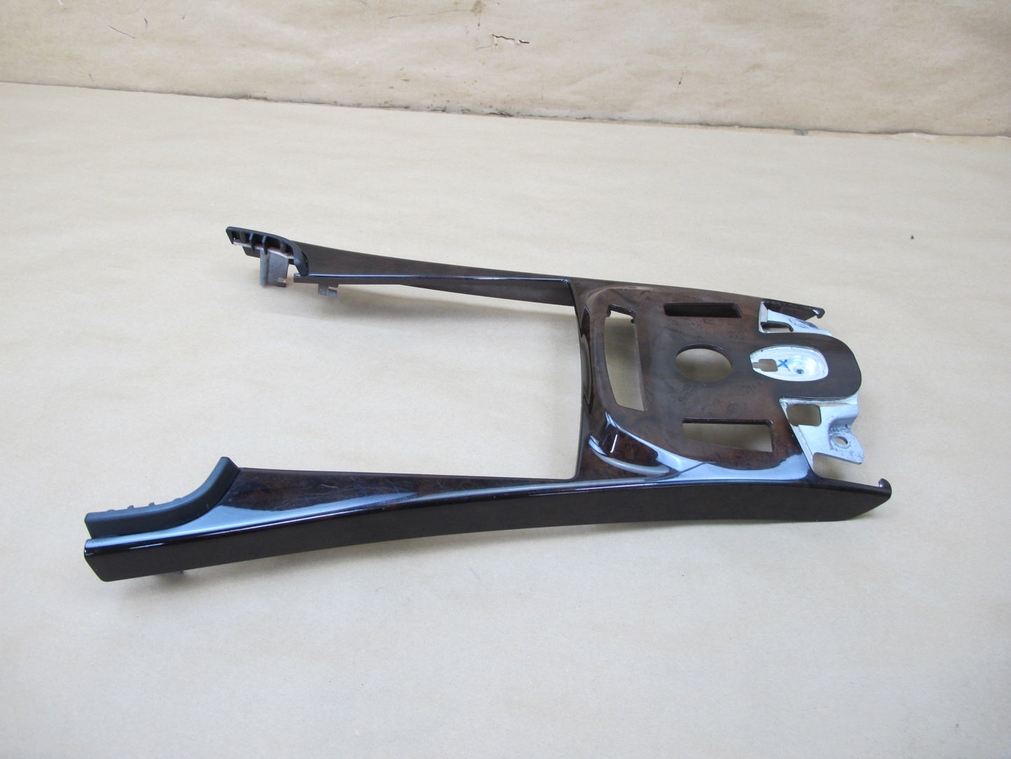 10-13 Mercedes W221 S600 Dash Door Console Wood Trim Bezel Cover Panel Set OEM