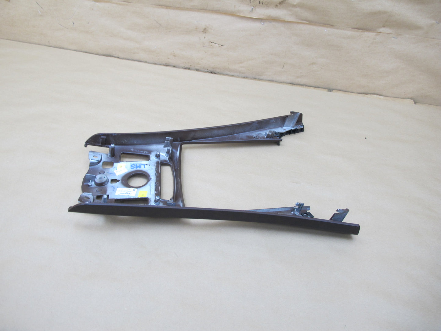 10-13 Mercedes W221 S600 Dash Door Console Wood Trim Bezel Cover Panel Set OEM