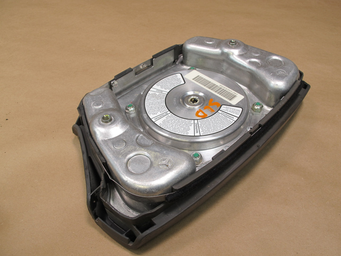 96-98 MERCEDES R129 SL500 FRONT LEFT DRIVER SIDE STEERING WHEEL SRS AIRBAG OEM