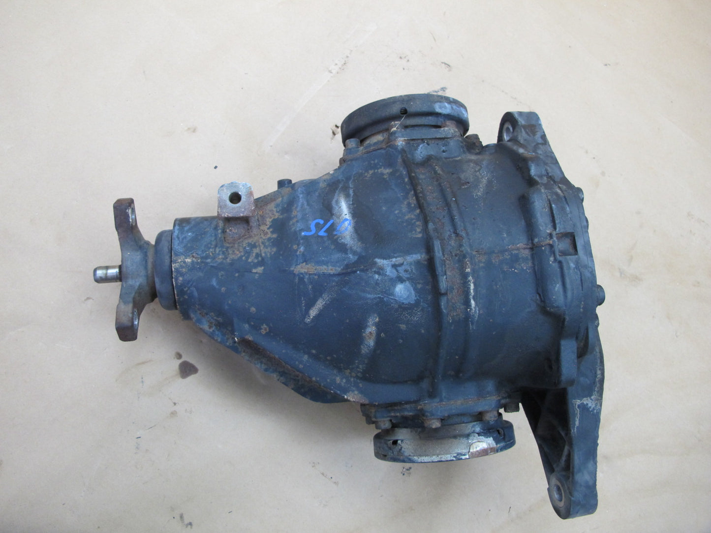 96-98 MERCEDES R129 SL-CLASS REAR DIFFERENTIAL AXLE CARRIER 2.65 RATIO OEM