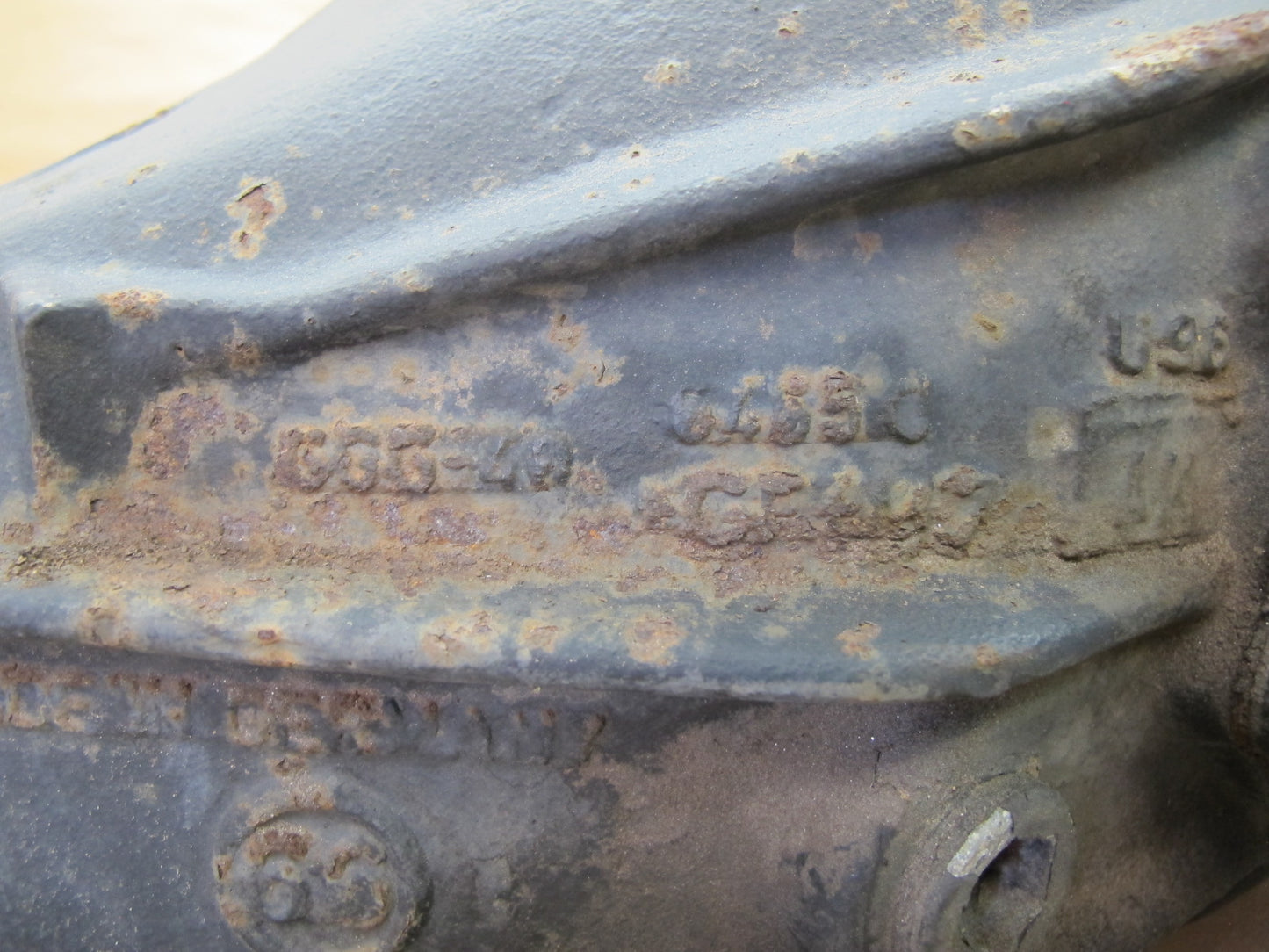 96-98 MERCEDES R129 SL-CLASS REAR DIFFERENTIAL AXLE CARRIER 2.65 RATIO OEM