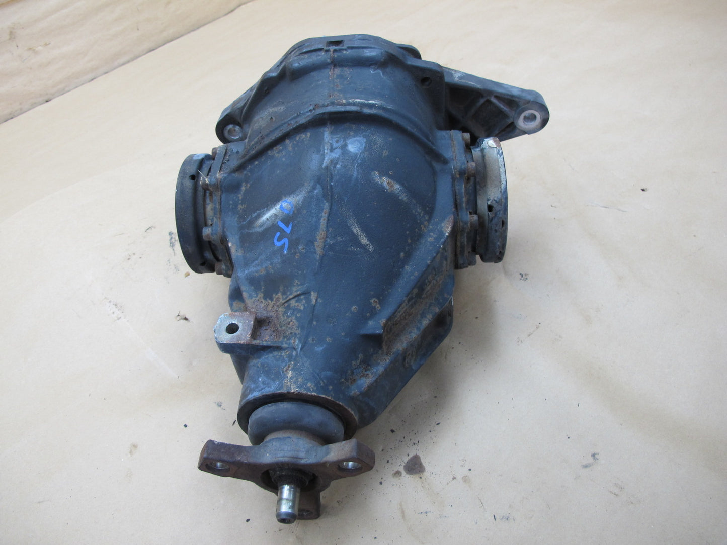 96-98 MERCEDES R129 SL-CLASS REAR DIFFERENTIAL AXLE CARRIER 2.65 RATIO OEM