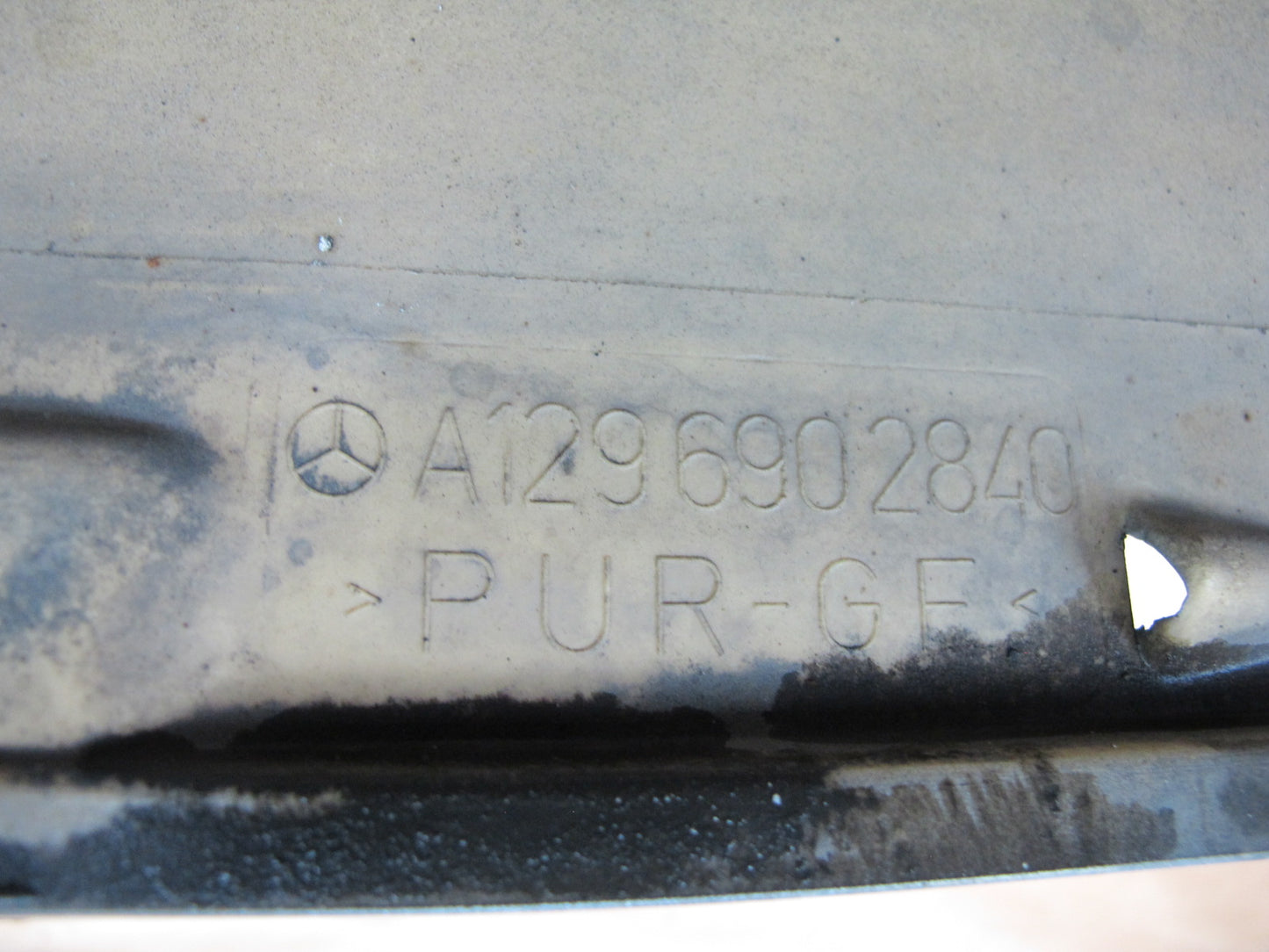 96-02 Mercedes R129 Sl-class Set Of 2 Side Skirt Rocker Panel Molding OEM