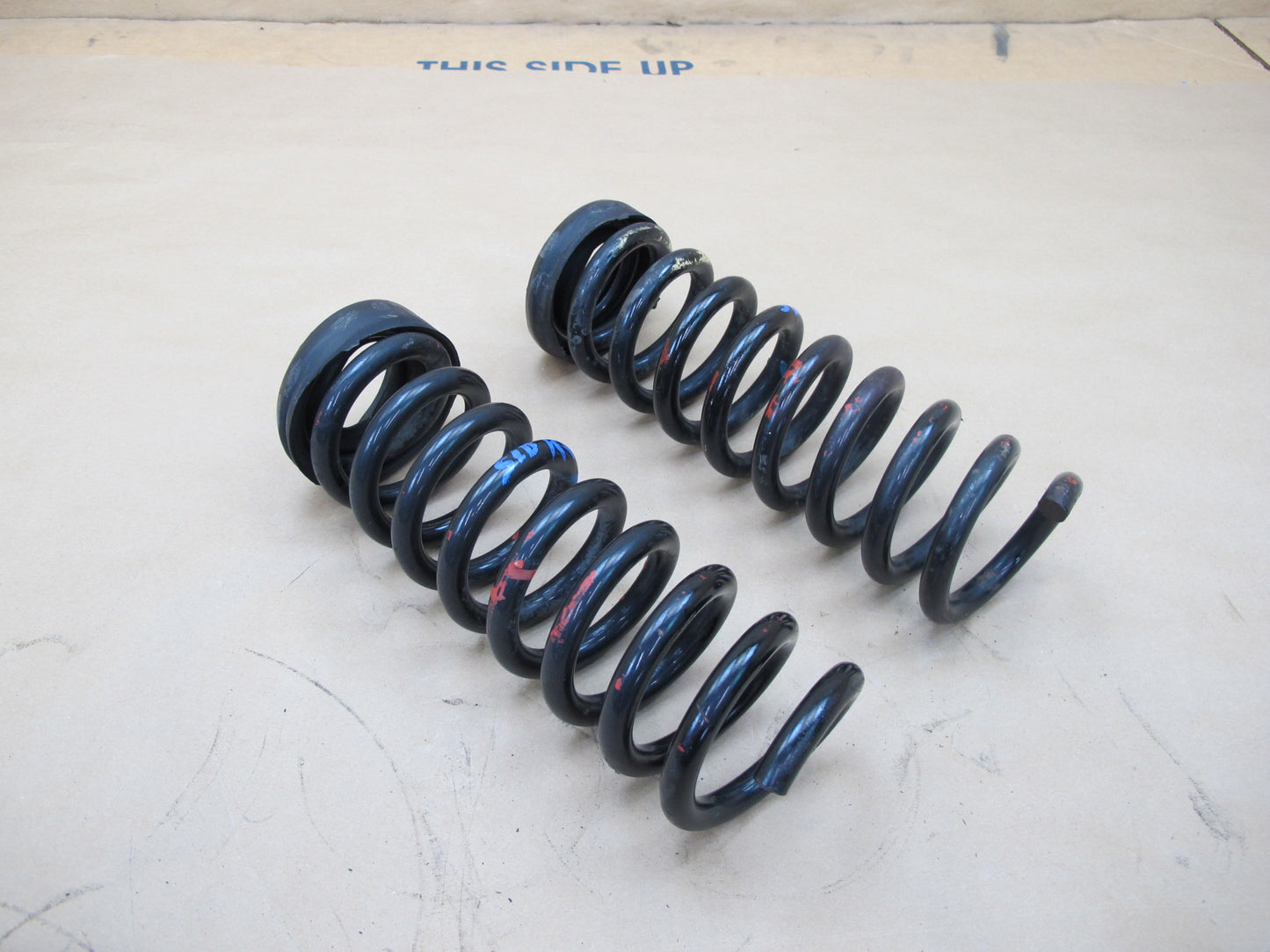 94-02 Mercedes R129 Sl-class Set Of 2 Rear Left & Right Coil Spring OEM