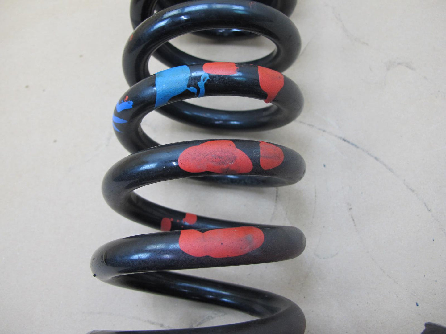 94-02 Mercedes R129 Sl-class Set Of 2 Rear Left & Right Coil Spring OEM