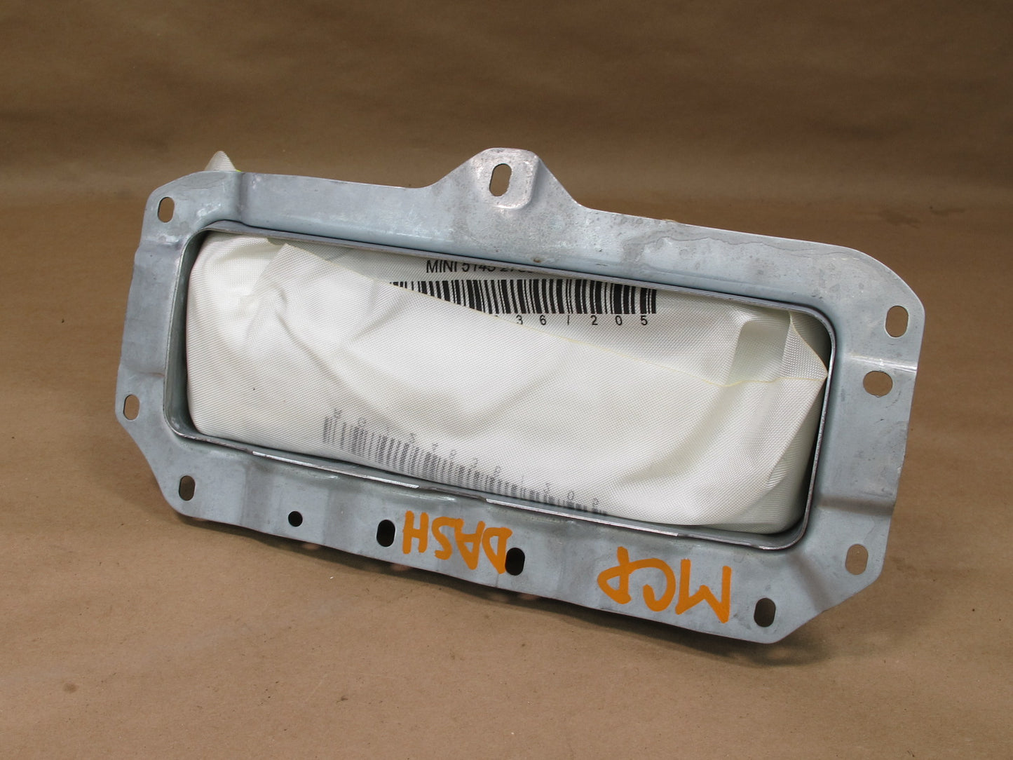 07-13 MINI COOPER R55 R56 R57 FRONT RIGHT PASSENGER SIDE DASH SRS AIRBAG OEM