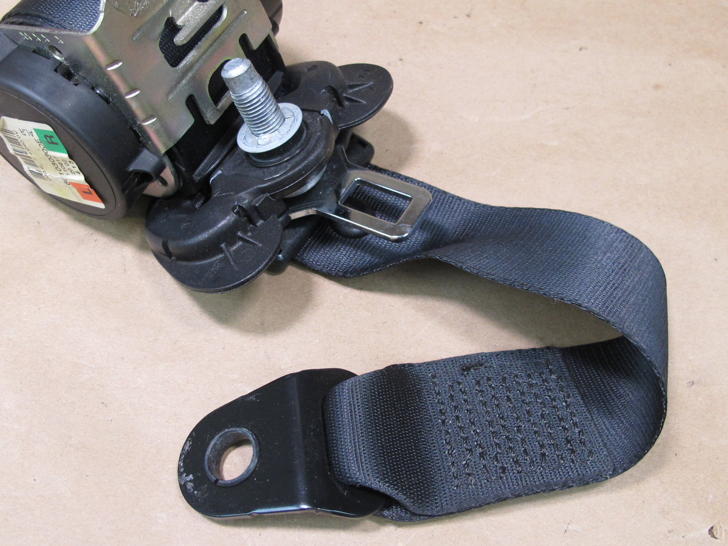 07-13 MINI COOPER R56 REAR RIGHT & LEFT SIDE SEATBELT RETRACTOR SET OEM