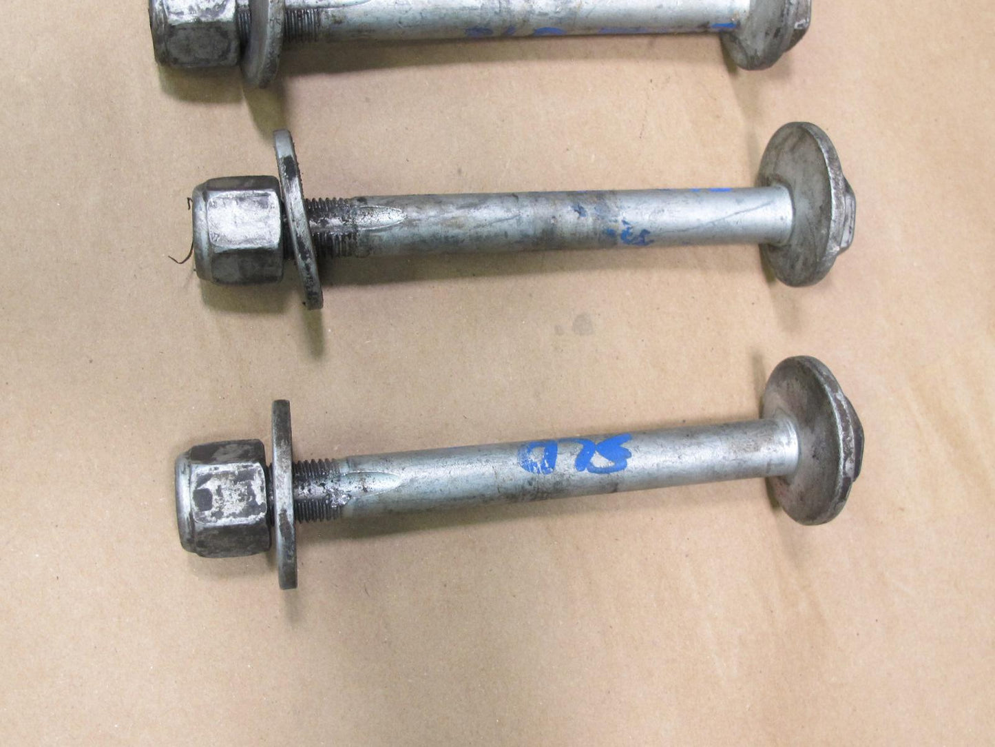 94-02 Mercedes R129 SL Set Of 4 Front Suspension Eccentric Camber Bolt OEM