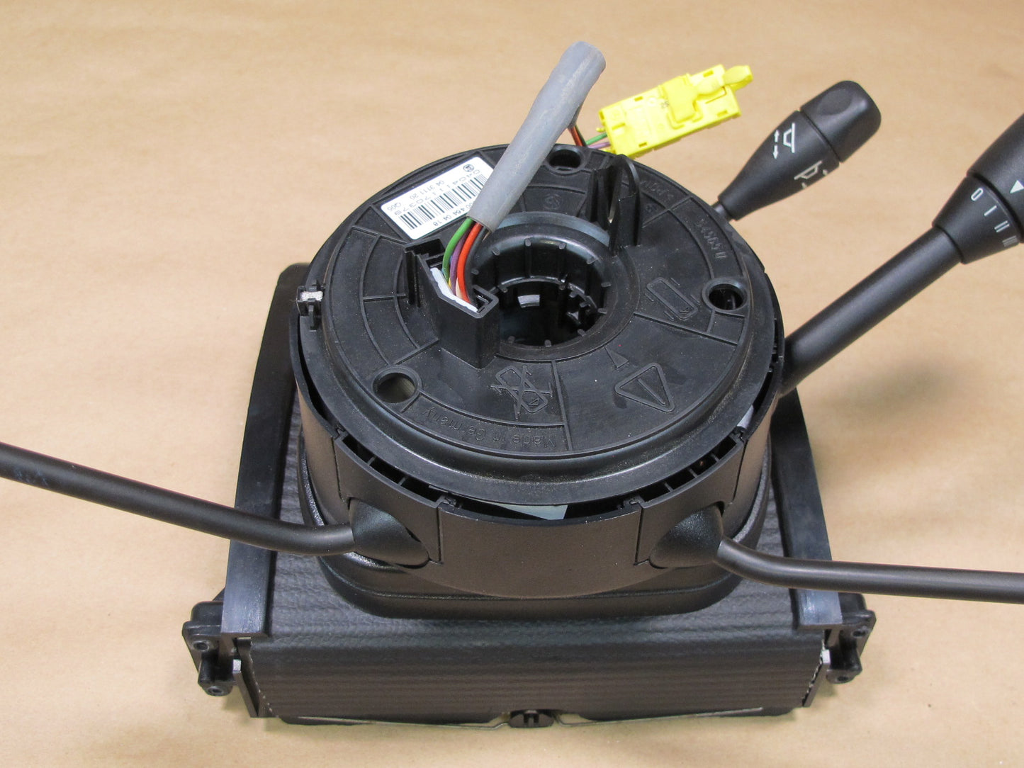 03-06 MERCEDES R230 SL500 STEERING COLUMN MULTI SWITCH ANGLE SENSOR CLOCK SPRING OEM