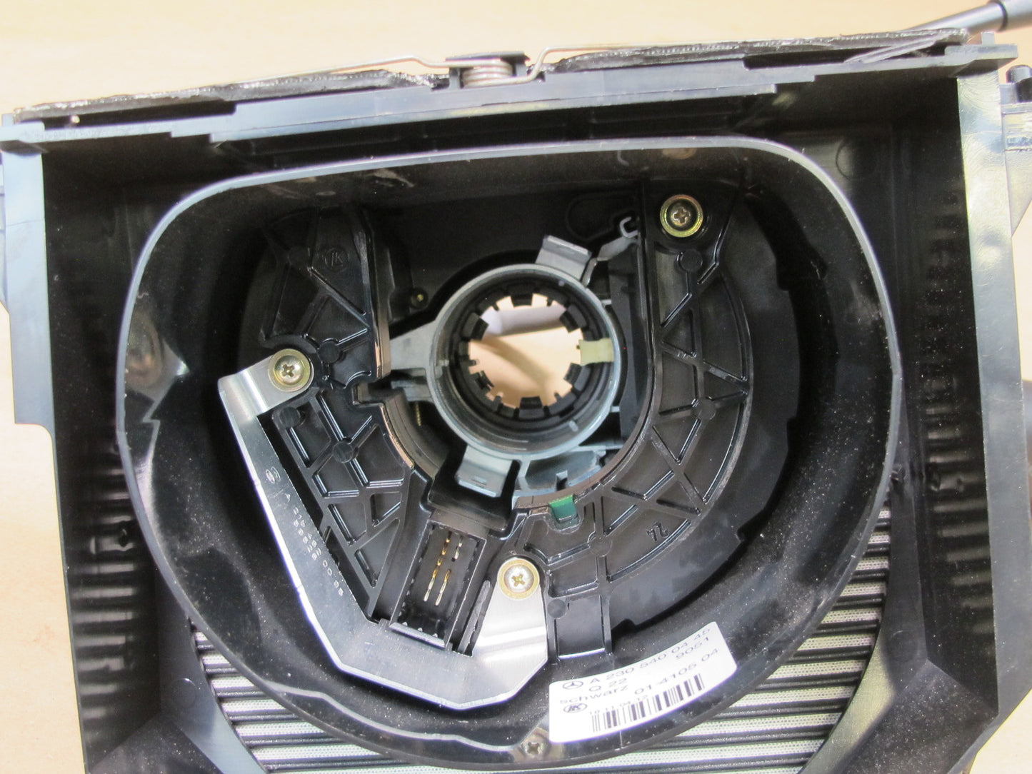 03-06 MERCEDES R230 SL500 STEERING COLUMN MULTI SWITCH ANGLE SENSOR CLOCK SPRING OEM