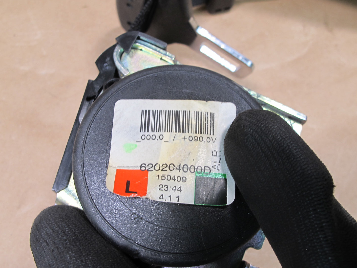 11-16 MINI R60 COUNTRYMAN FRONT & REAR LEFT RIGHT SIDE SEATBELT RETRACTOR SET OEM