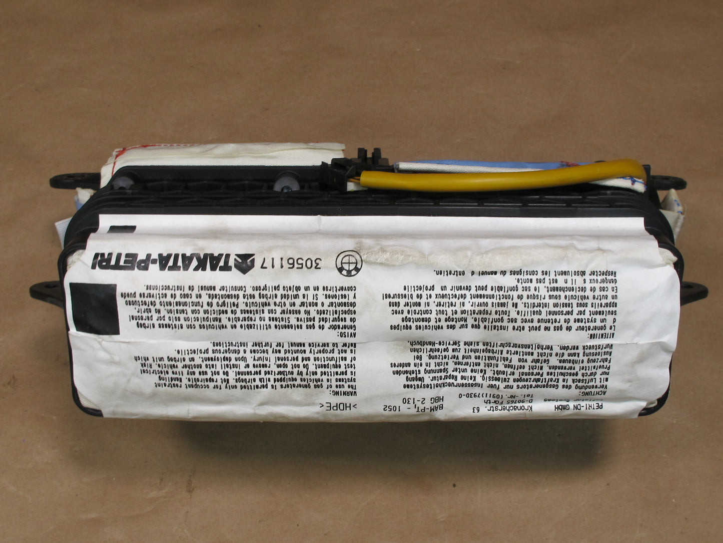 05-08 BMW E85 E86 FRONT RIGHT PASSENGER SIDE DASH SRS AIRBAG OEM