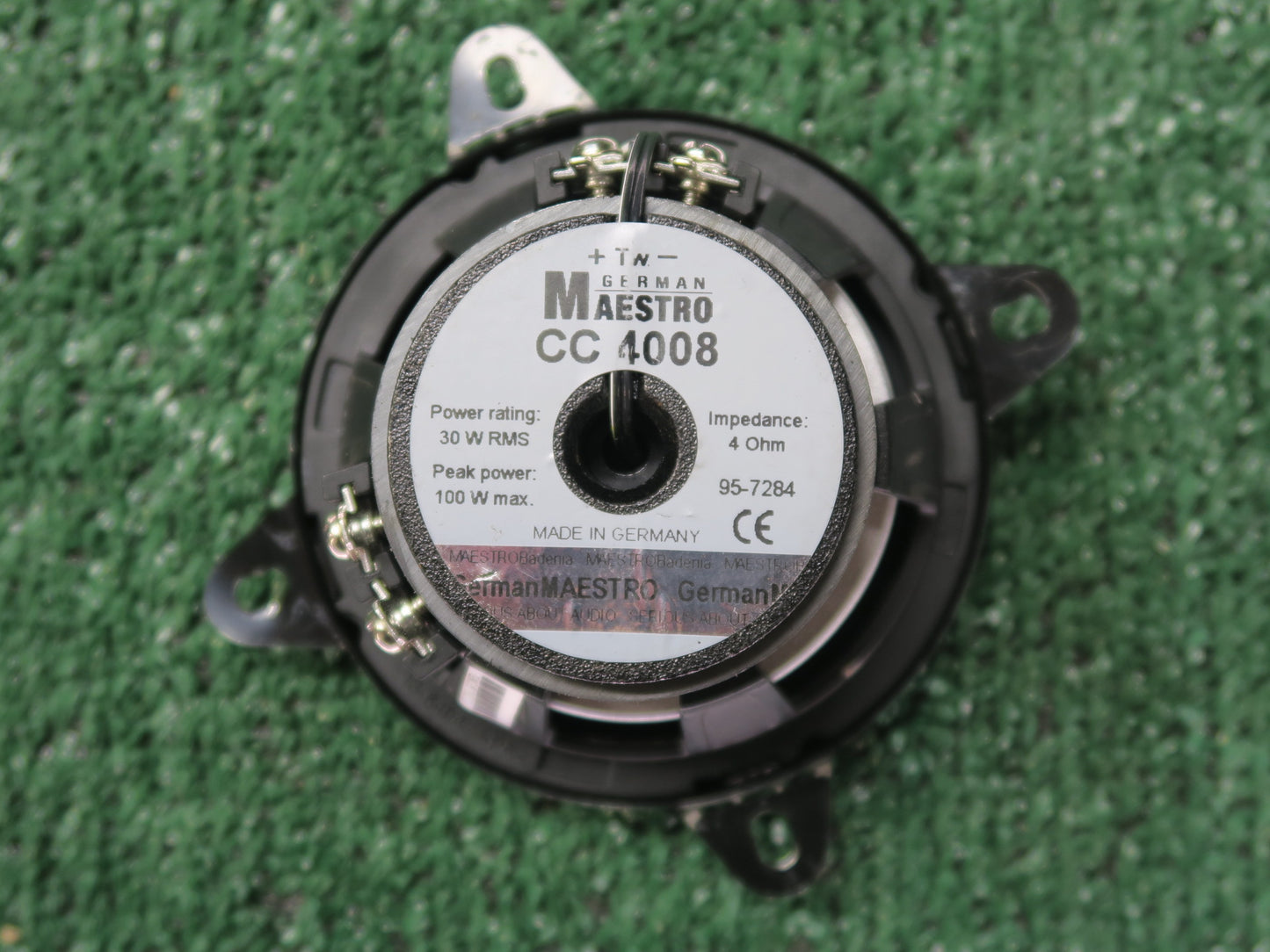 GermanMAESTRO German Maestro CC 4008 2-way Coaxial Speakers & Crossovers Set