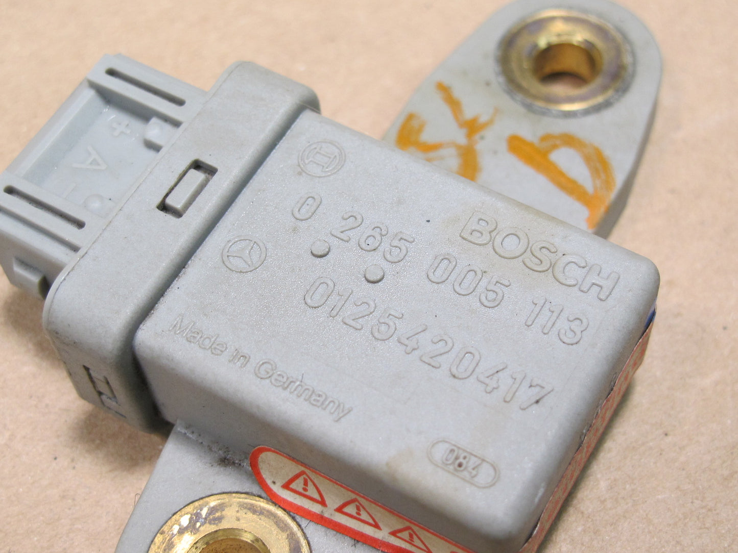94-02 Mercedes R129 Sl-class YAW Turn Rate Acceleration Speed Sensor OEM