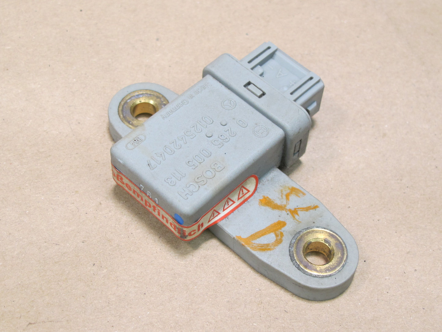 94-02 Mercedes R129 Sl-class YAW Turn Rate Acceleration Speed Sensor OEM