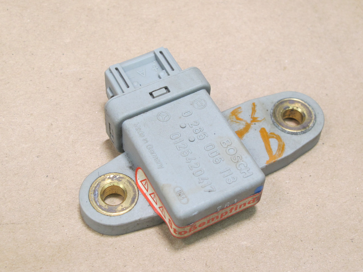 94-02 Mercedes R129 Sl-class YAW Turn Rate Acceleration Speed Sensor OEM