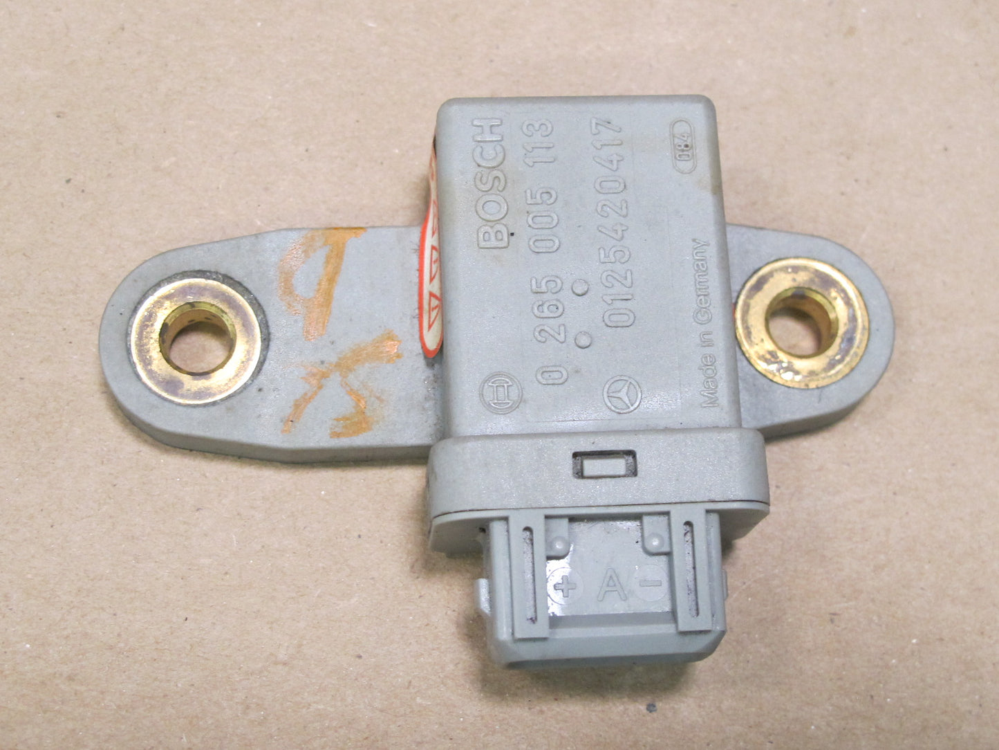 94-02 Mercedes R129 Sl-class YAW Turn Rate Acceleration Speed Sensor OEM